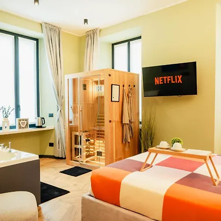 Marylin's Suite&spa Con Parcheggio Privato Lägenhet Como